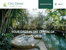 Tablet Screenshot of cityoasis.com.au